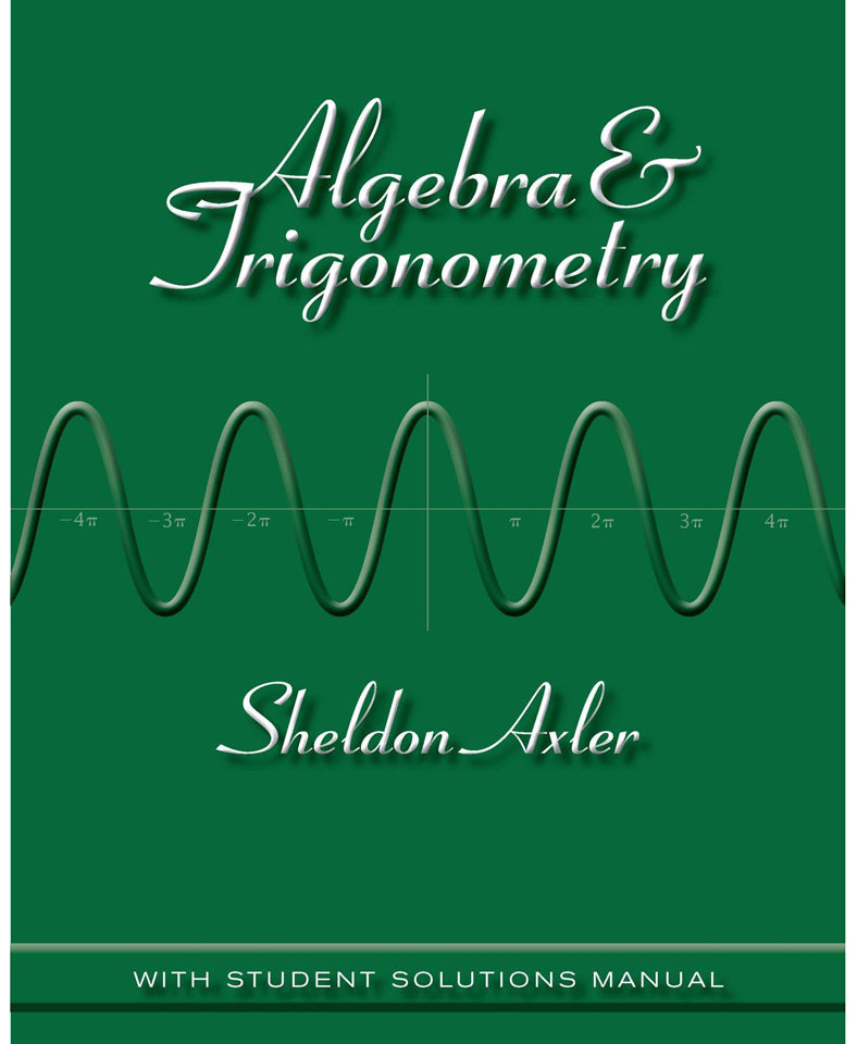 Algebra and Trigonometry