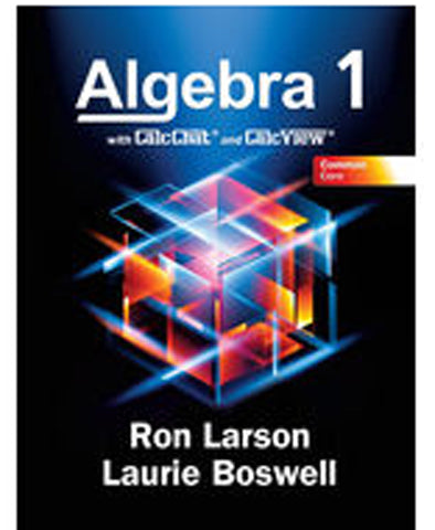 Common Core Algebra 1 with CalcChat & CalcView